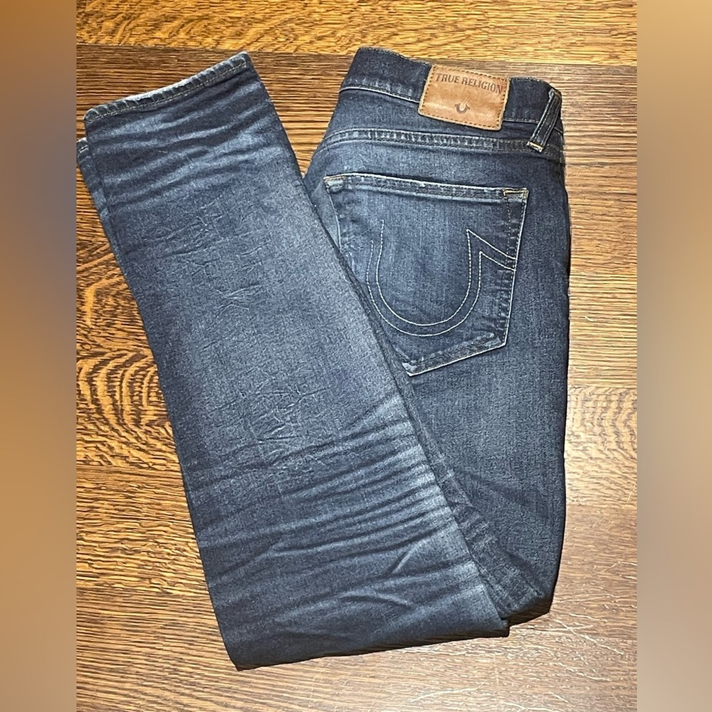 Vintage True Religion Rocco Relaxed Skinny Jeans⚡️